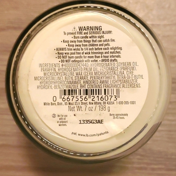 White Barn Candle Midnight Blue Citrus - Picture 2 of 3